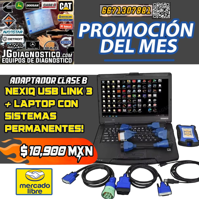 Kit Nexiq Usb Link 3 Clase B