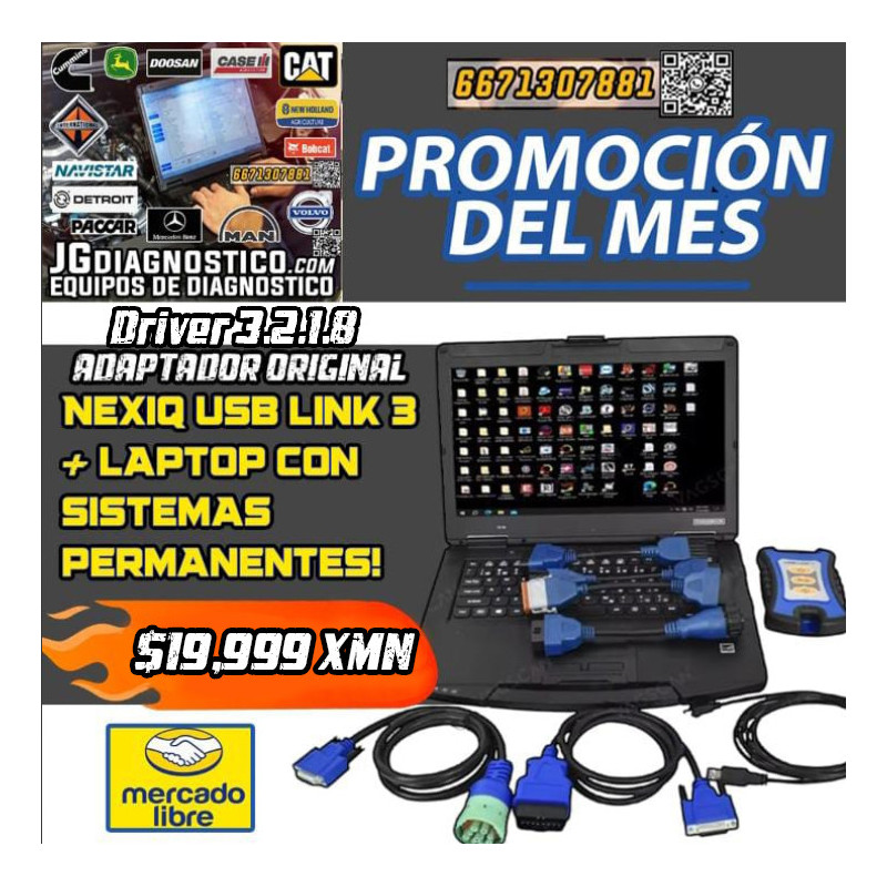 Kit Nexiq Usb Link 3 Original