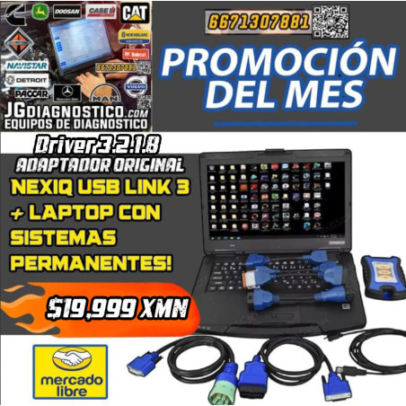 Kit Nexiq Usb Link 3 Original