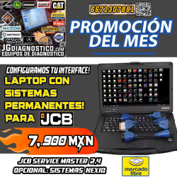 Laptop para JCB con Sistemas Permanentes