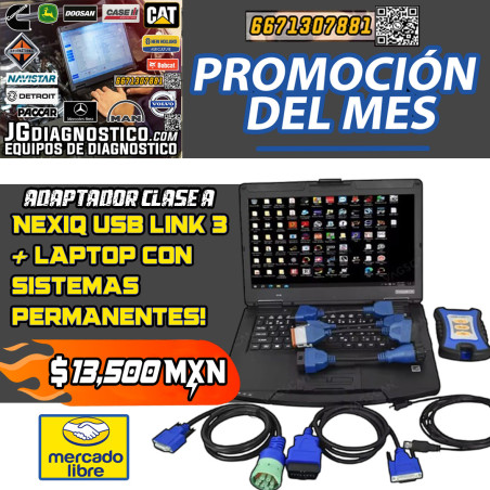 Kit Nexiq Usb Link 3 Clase A