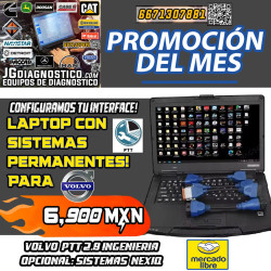 Laptop para VOLVO con Sistemas Permanentes